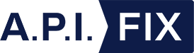Logo API Fix, plateforme commercial imprimeur Lille